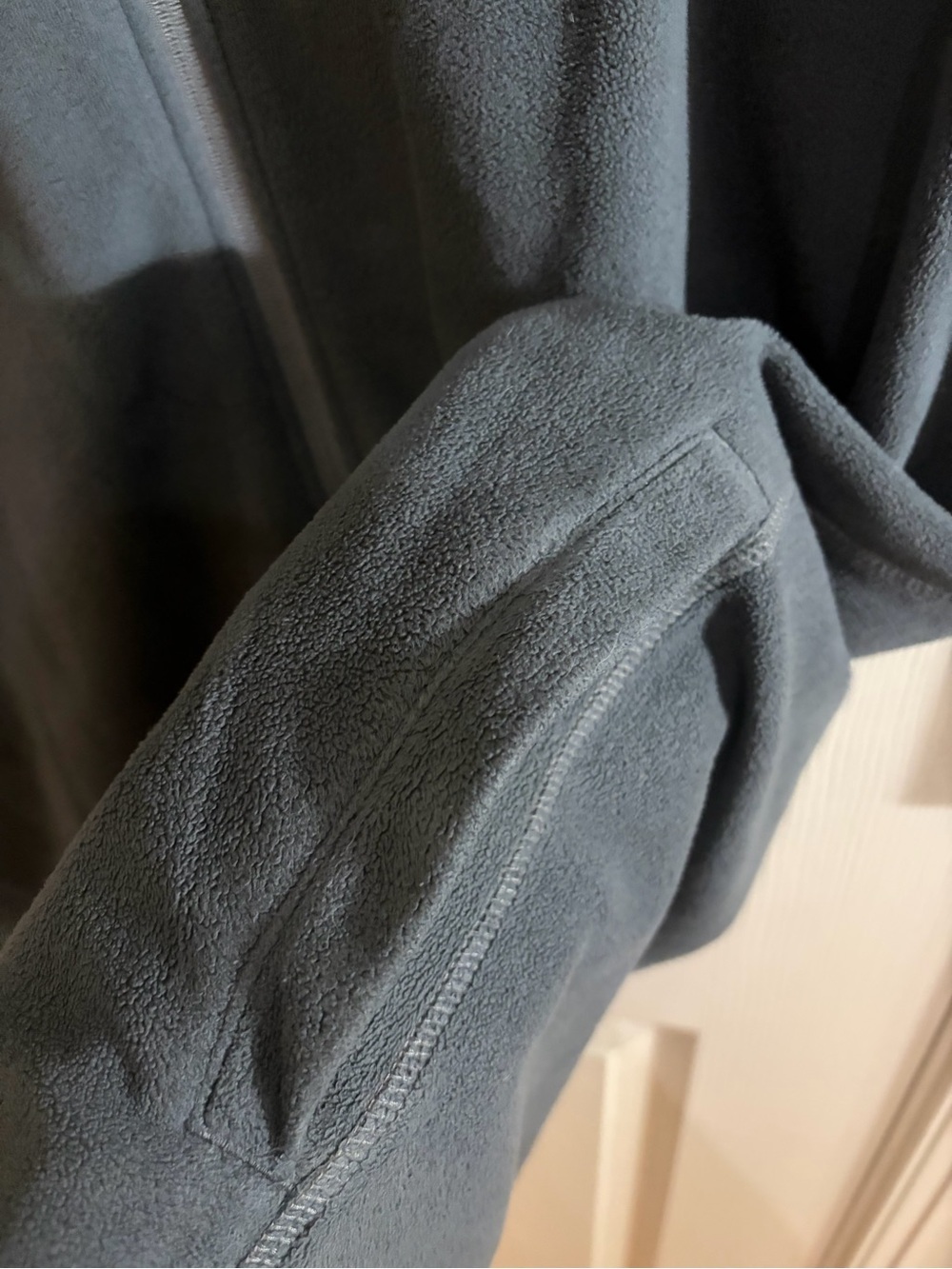 Eddie Bauer Fleece Full Zip Vest Men’s 2XL Gray Outdoor Casual Jacket - Picture 6 of 8